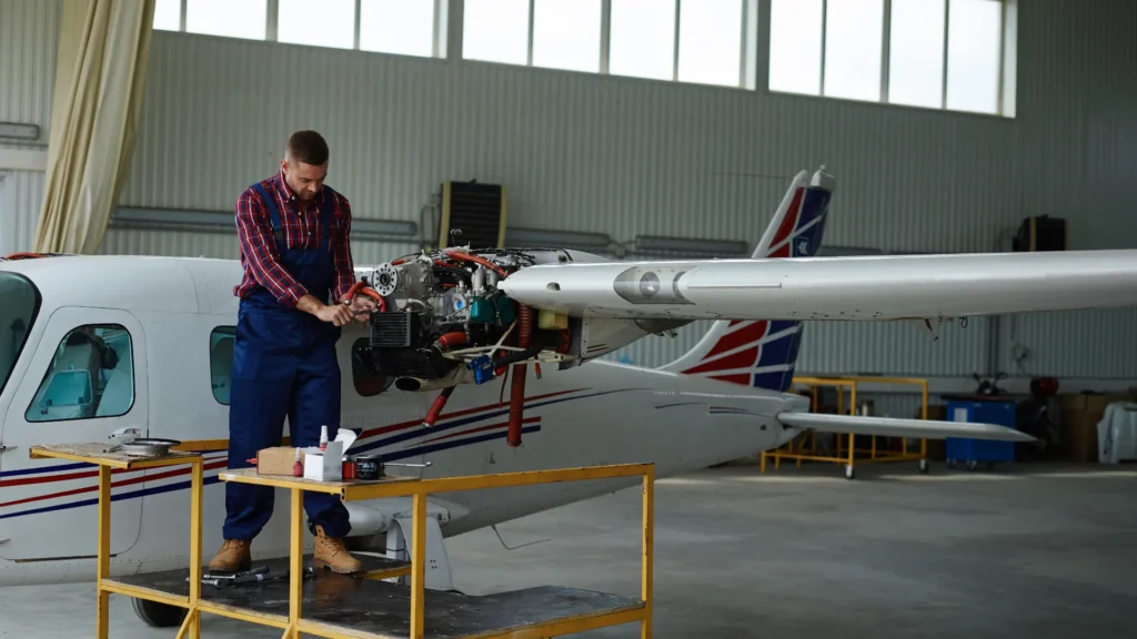 حظائر ومستودعات الطائرات